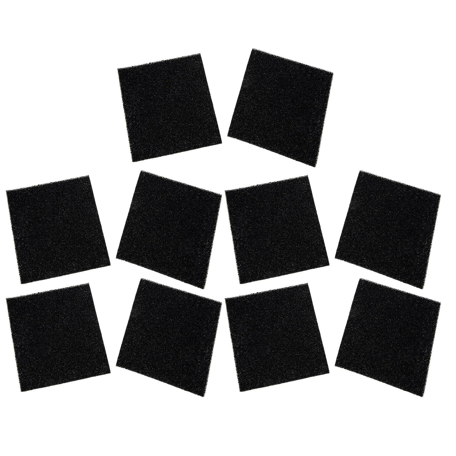 Filtro carbón activo para papeleras y almohadillas negras de fibra que eliminan olores en casa 8
