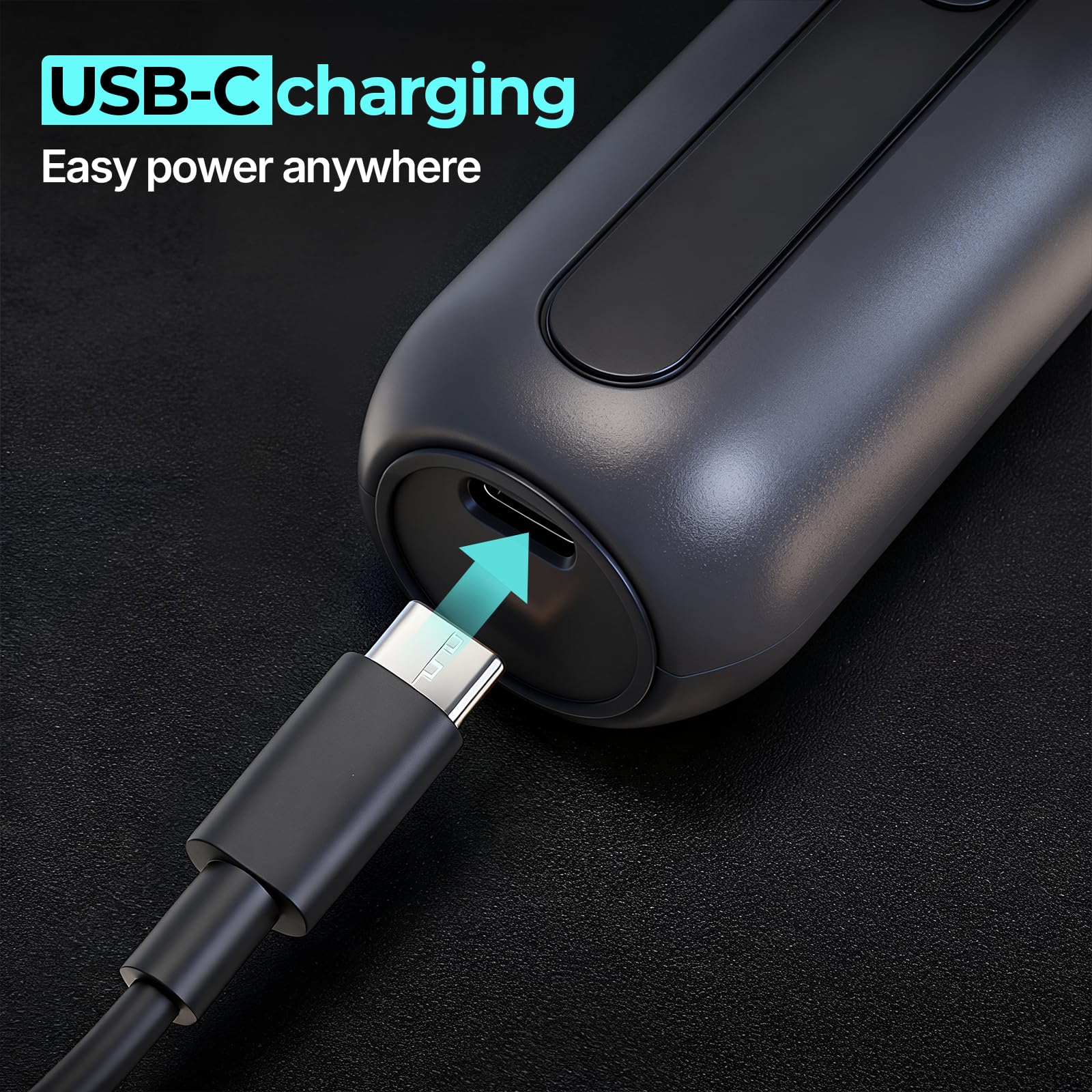 BlueMars Juego de destornilladores eléctricos inalámbricos de 4 V, par de torsión alto de 8 N.m con 4 ajustes de engranaje, batería de 2200 mAh, portabrocas hexagonales de 1/4 pulgadas y bloqueo de
