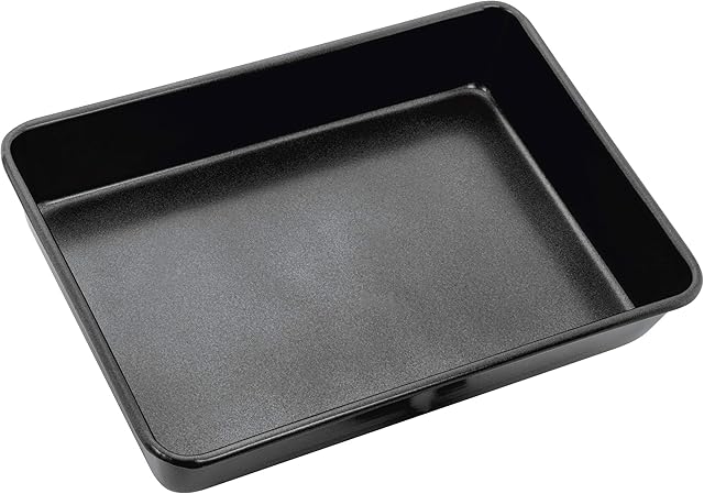 Stellar SB59 Solid Steel Non-Stick Cake Tin / Roasting Tray 33cm x 23cm x 6cm Dishwasher Safe. Guarantee with 5 Year Non Stick Warranty