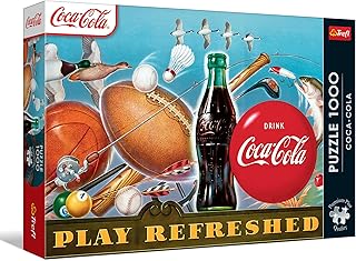 Comprar Trefl Premium Plus Quality - Puzzle Coca-Cola: Un Momento de Descanso: 1000 Piezas, Serie Motivos atemporales, Encaje Piezas, para Adultos y niños a Partir de 14 años