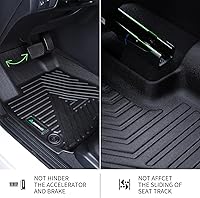 Vista 5 de Tapetes para piso y protector de carga para automóvil, protección para todo tipo de clima, protectores de piso de TPE para automóvil