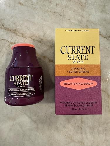 Miniatura 7 de Current State Suero de vitamina C + Super Greens - Suero facial ligero de vitamina C con col rizada, espinacas, brócoli y antioxidantes para