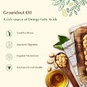 Amazon Brand - Vedaka Cold Pressed Groundnut (Peanut) Oil | 5 L | Cooking Oil | Pure & Unrefined | Contains MUFA & Omega -6 | Contains Antioxidants | Rich Aroma & Flavour Of Groundnuts gallery image
