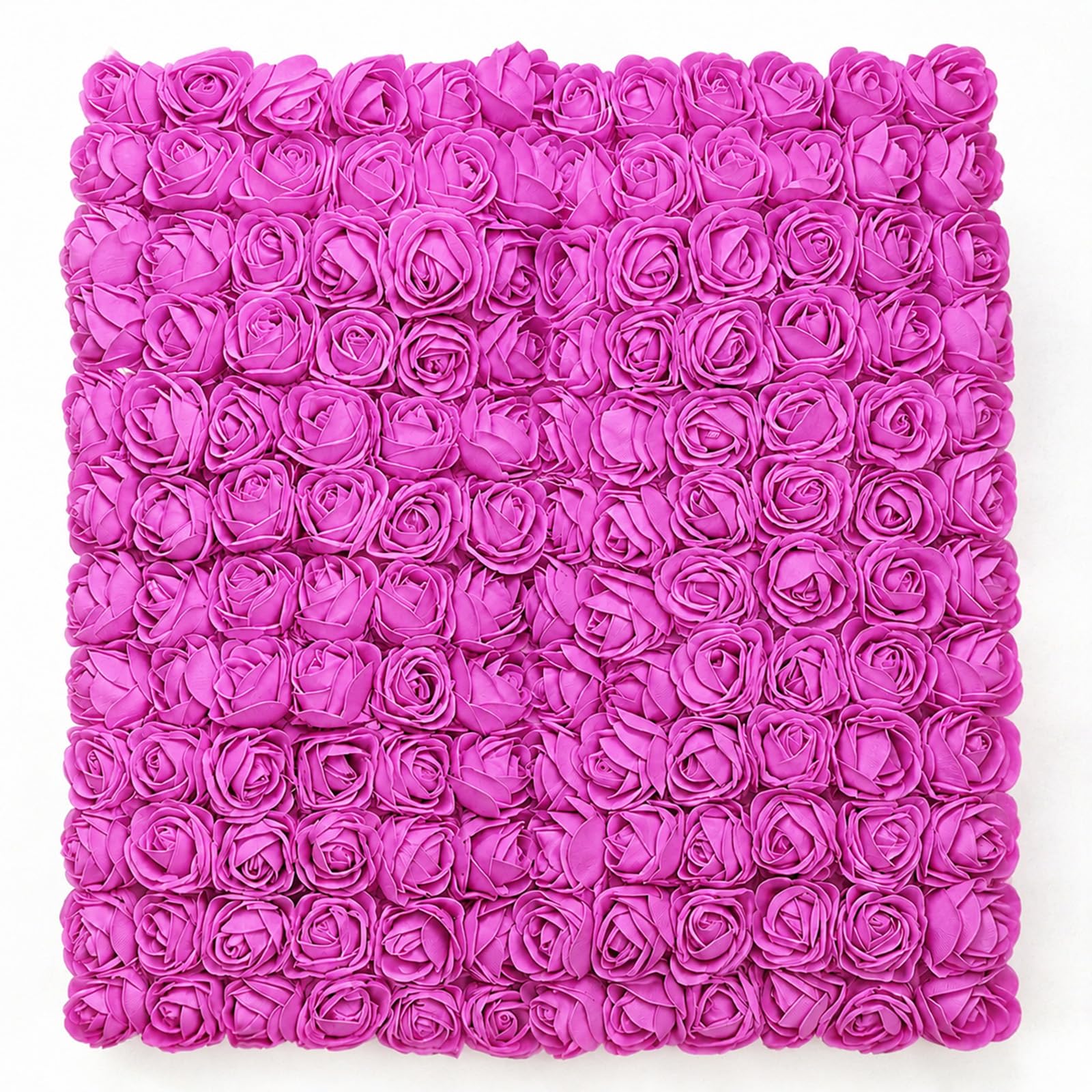 Gkhlg 144 Pcs Foam Roses Artificial Flowers with Soft PE Foam Stems Craft Flowers for DIY Crafters to Decorate Home Parties and Holidays (Rose Pink)