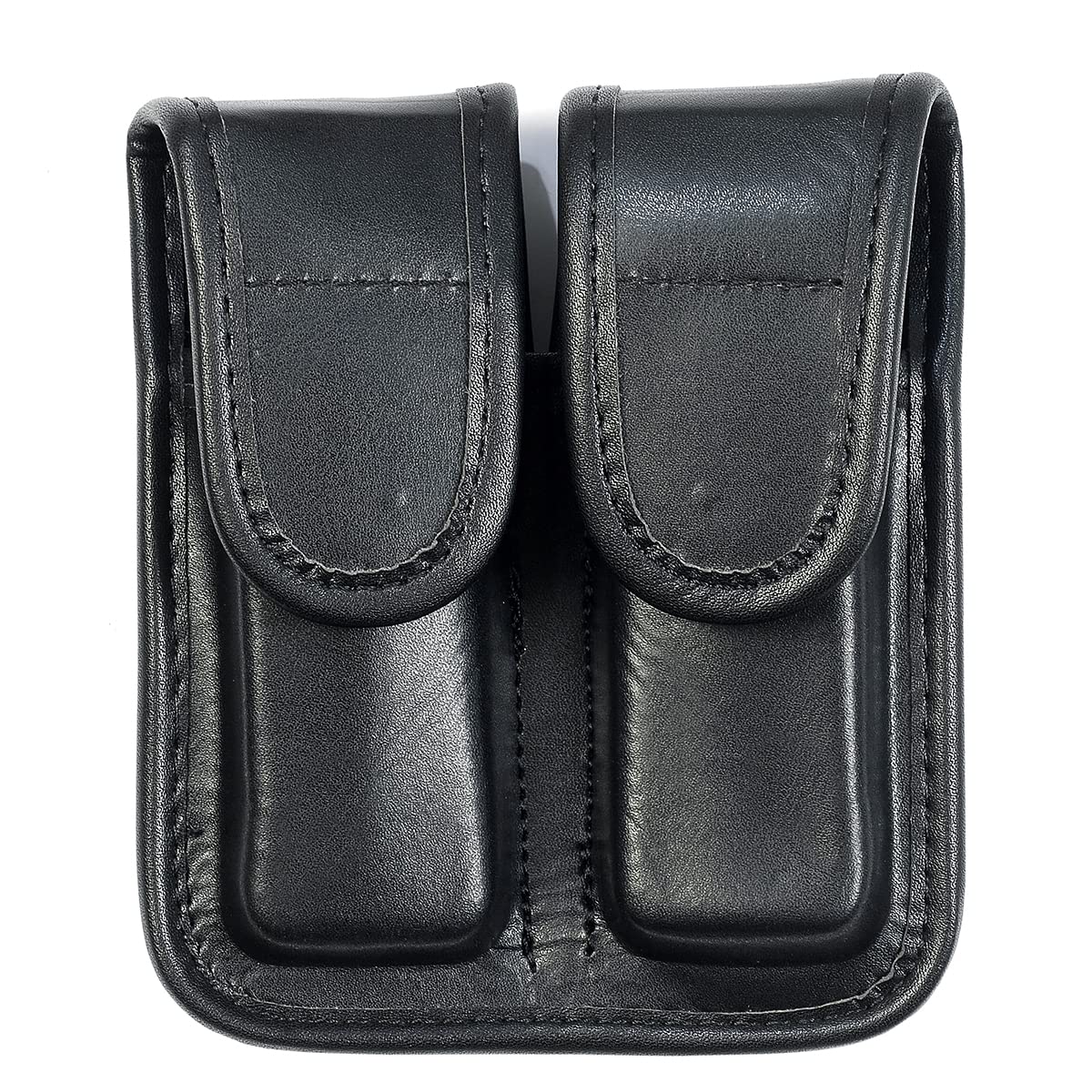 Molded Double Mag Pouch，Tactical Universal Magazine Holder Fits virtually Any 9mm, 40 or .45 Caliber Pistol Mag Single or Double Stack IWB or OWB Mag Pouch