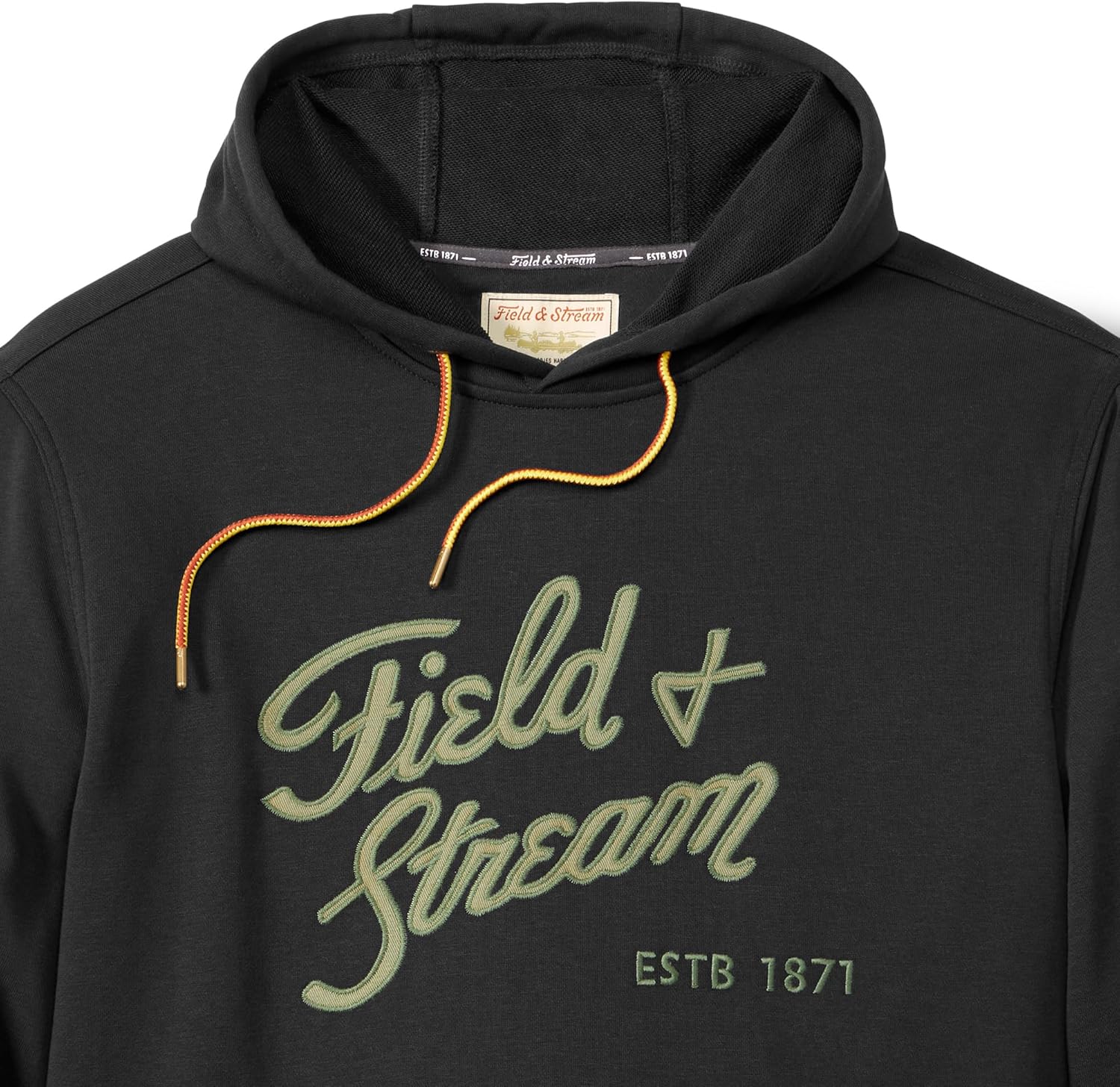 Field & Stream Tackle Twill Lightweight French Terry Applique Hoodie - Image 5