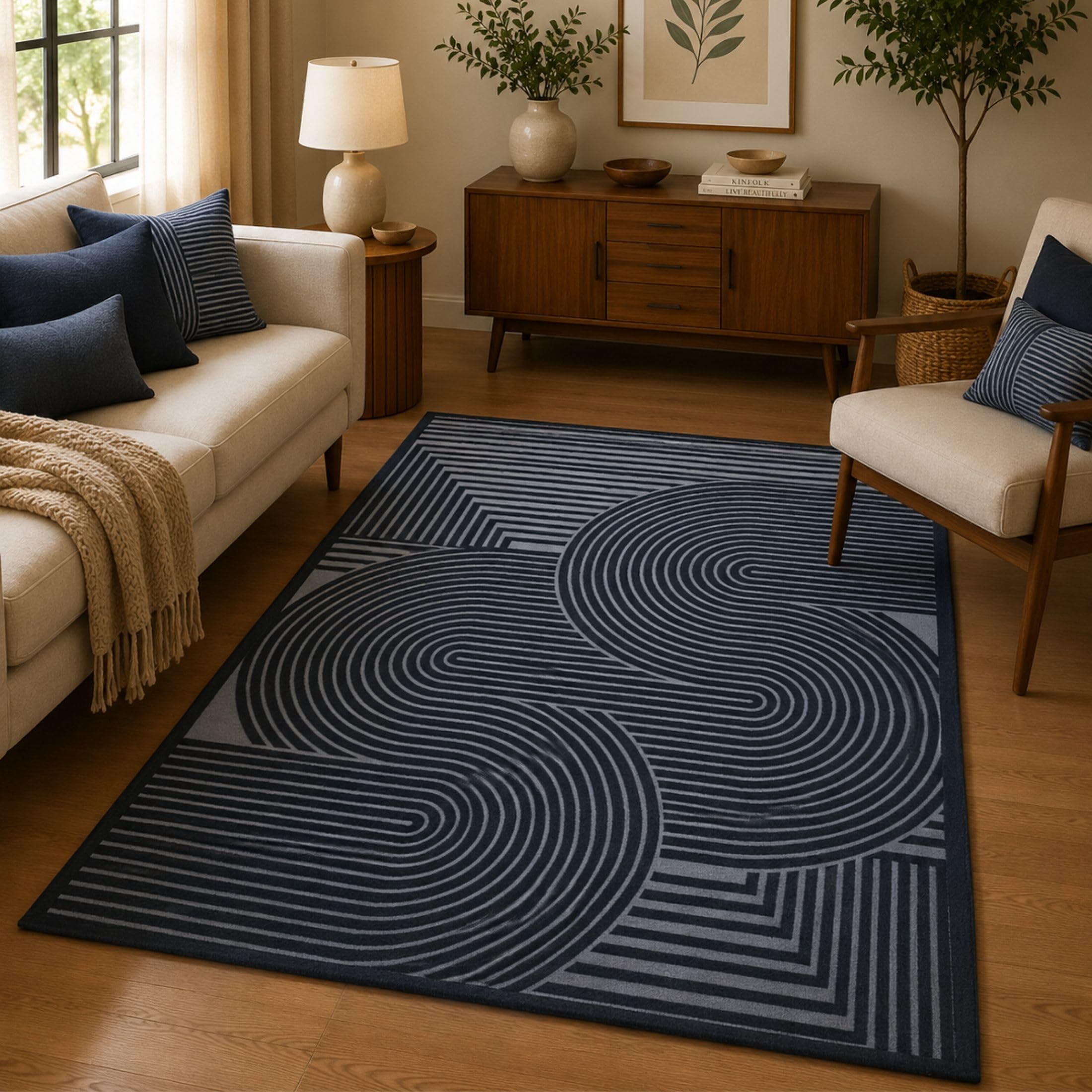 Vintage Digital Print Carpet - Soft Microfiber Rug -28 Vintage Digital Print Carpet - Soft Microfiber Rug -28