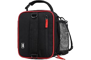 J World Lunch Bag for Men: Insulated, Expandable, Durable