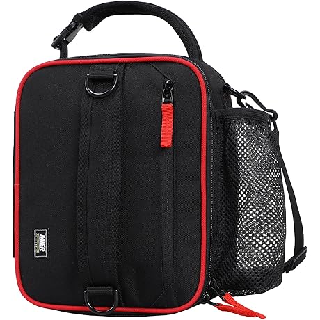 J World Lunch Bag for Men: Insulated, Expandable, Durable