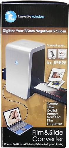 Tecnología innovadora escáner negativo y de diapositivas