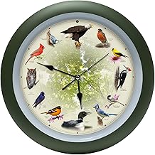 Mark Feldstein, Limited Edition 20th Anniversary Singing Bird Clock, 13 Inch