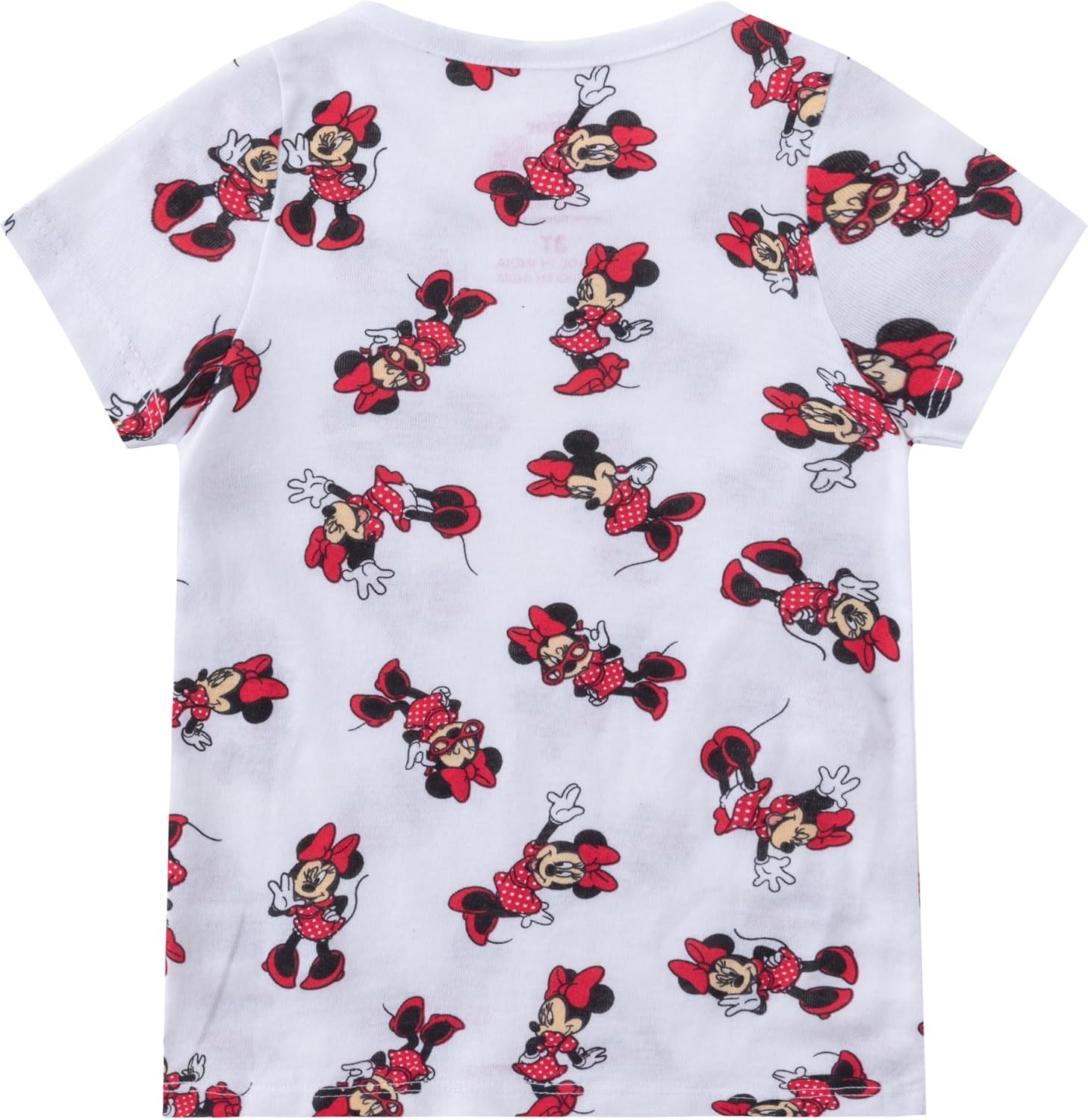 Disney Minnie Mouse Girls 4 Piece Short Sleeve T-Shirt for Toddler and Big Kids - Image 7