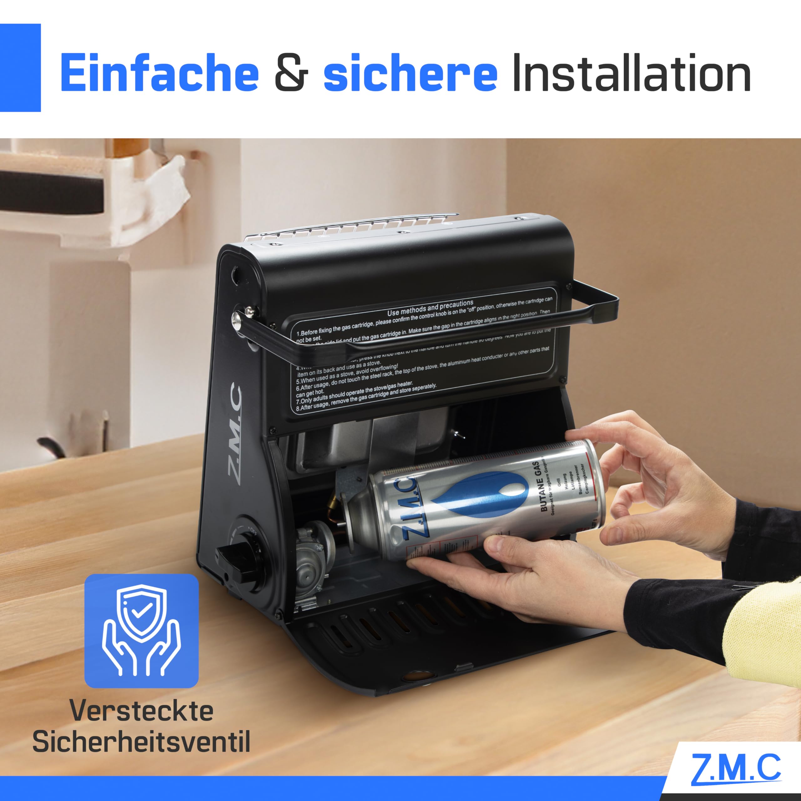 Guarnizioni Bombola Gas Cartuccia Di Gas Butano/Propano Da 227g Rsonic - Per Bruciatori Da Campeggio, Fornelli E Bunsen Cetane Booster - Foto 6