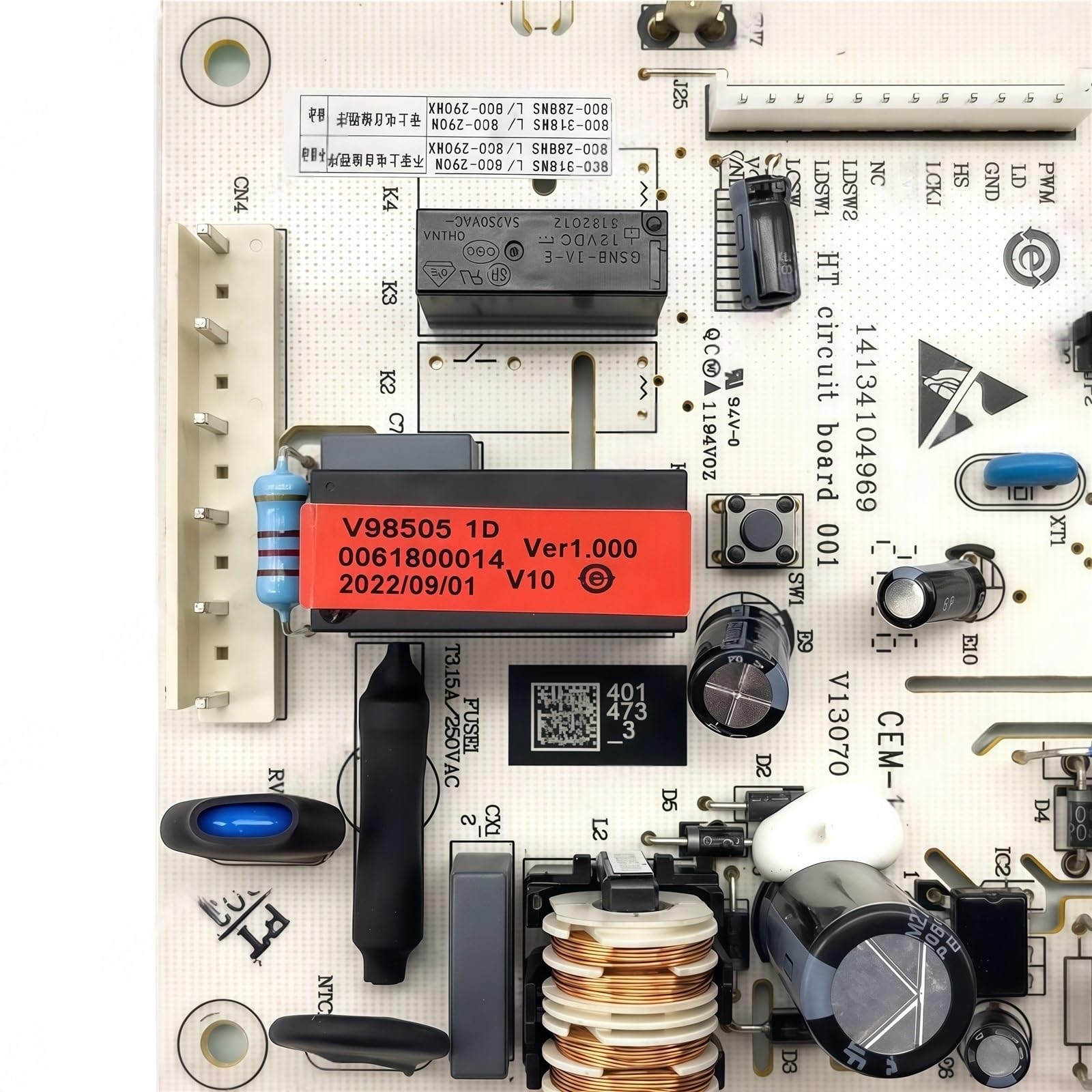 Scheda di controllo del frigorifero, compatibile con Haier 0061800014,