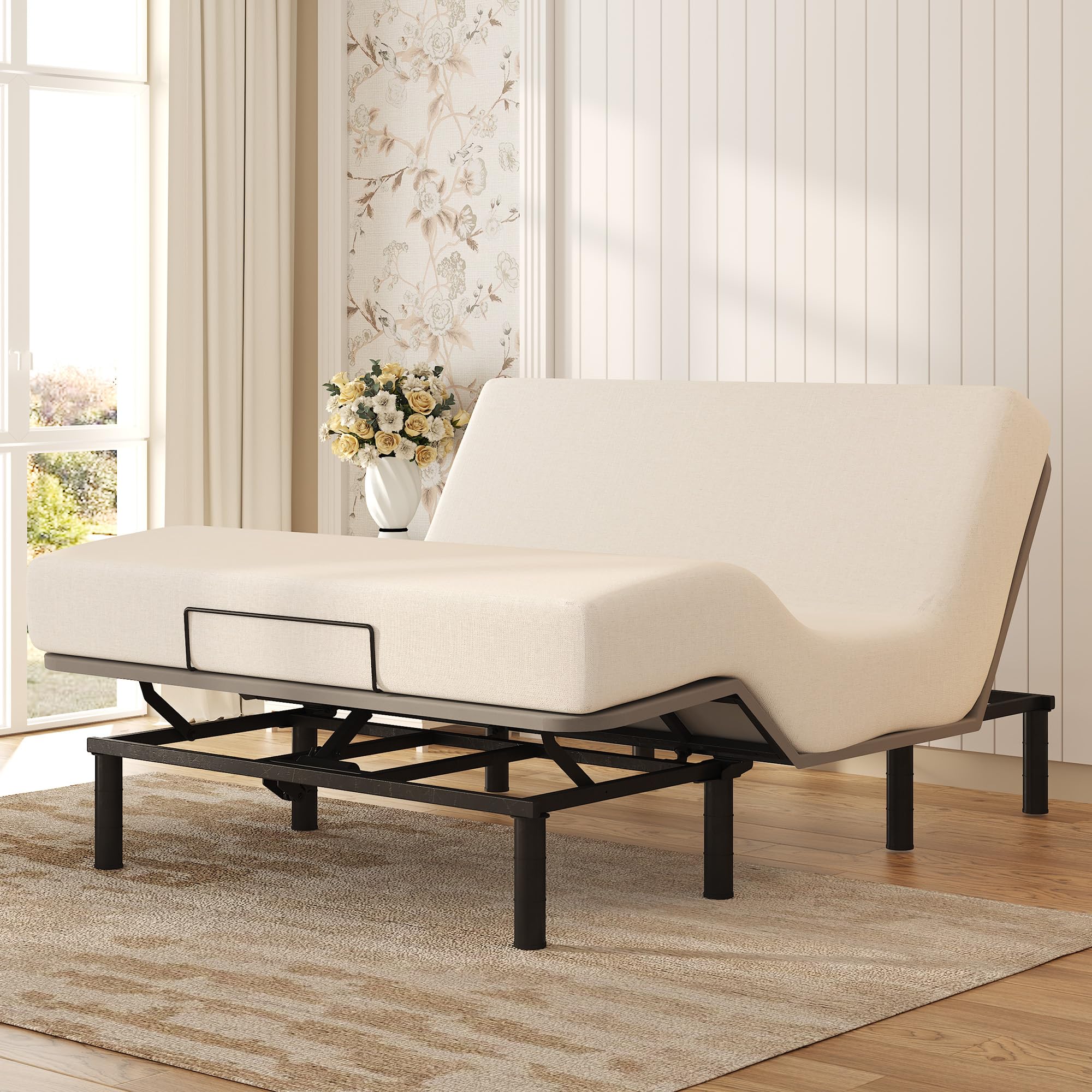 Softa Adjustable Bed Frame Queen