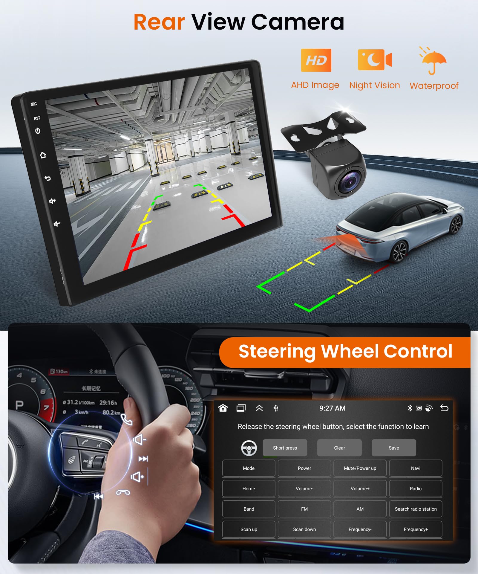 8 Core 6G+128G Android 15 Autoradio für FIAT Fiorino/Qubo/Citroen Nemo/Peugeot Bipper 2008-2017 Wireless Carplay Android Auto 10.1 Zoll Radio mit Navi GPS WiFi Bluetooth FM/RDS/DSP/SWC Rückfahrkamera