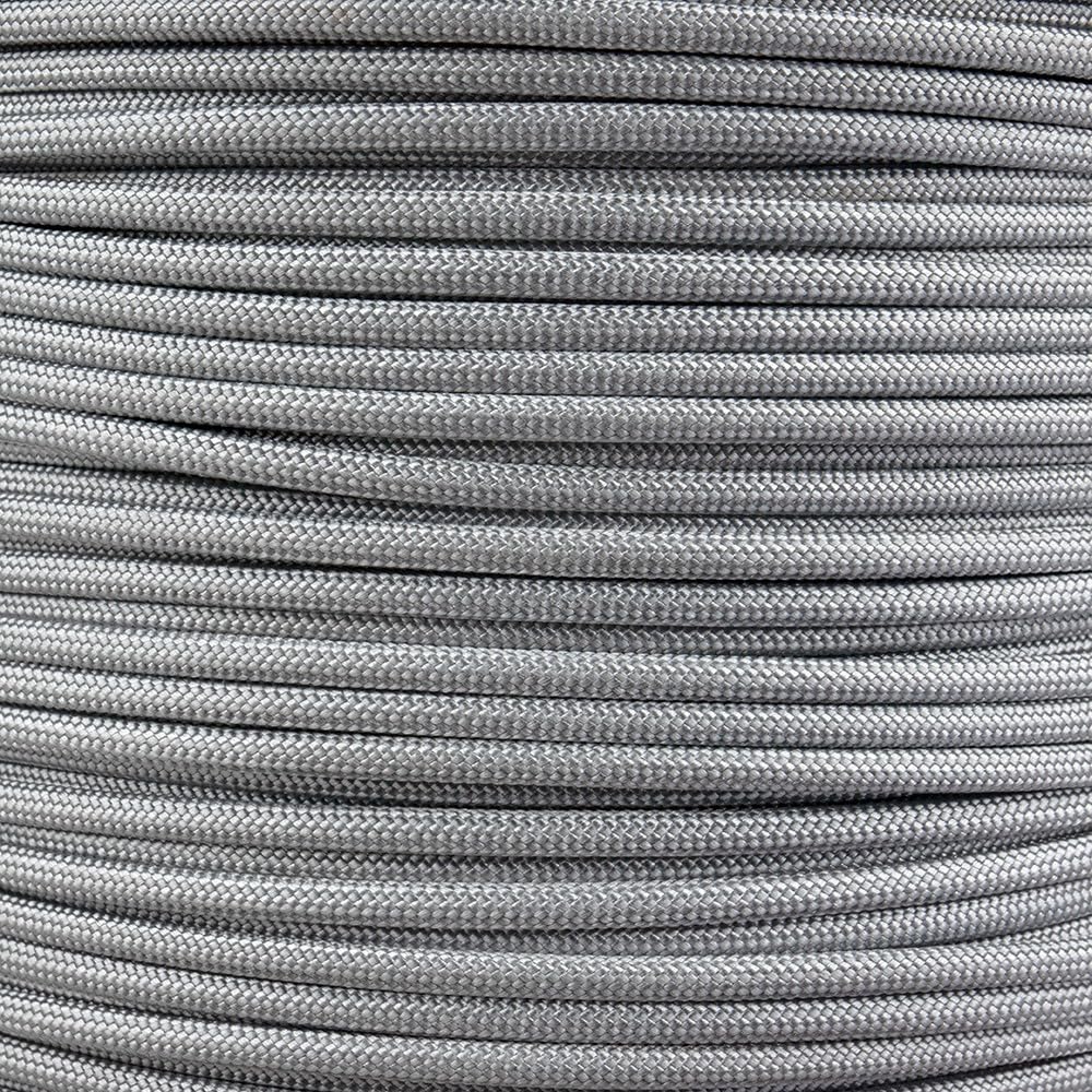 Paracord Planet Paracord 550, Paracord a 7 fili, tipo III, per campeggio, artigianato, utilità e altro, colore grigio cava (65 m)