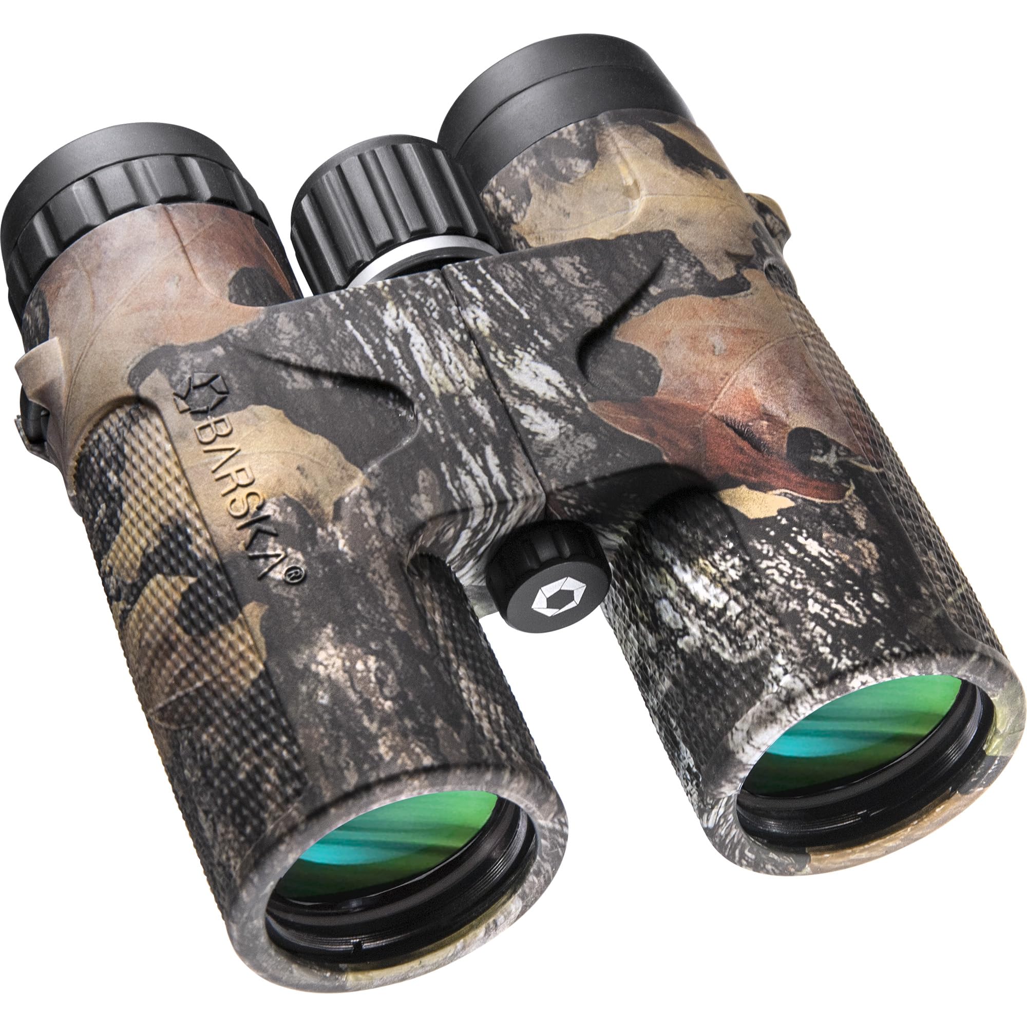 BarskaOptics AB11851 10x42 WP MO Blackhawk Binoculars, Green Lens