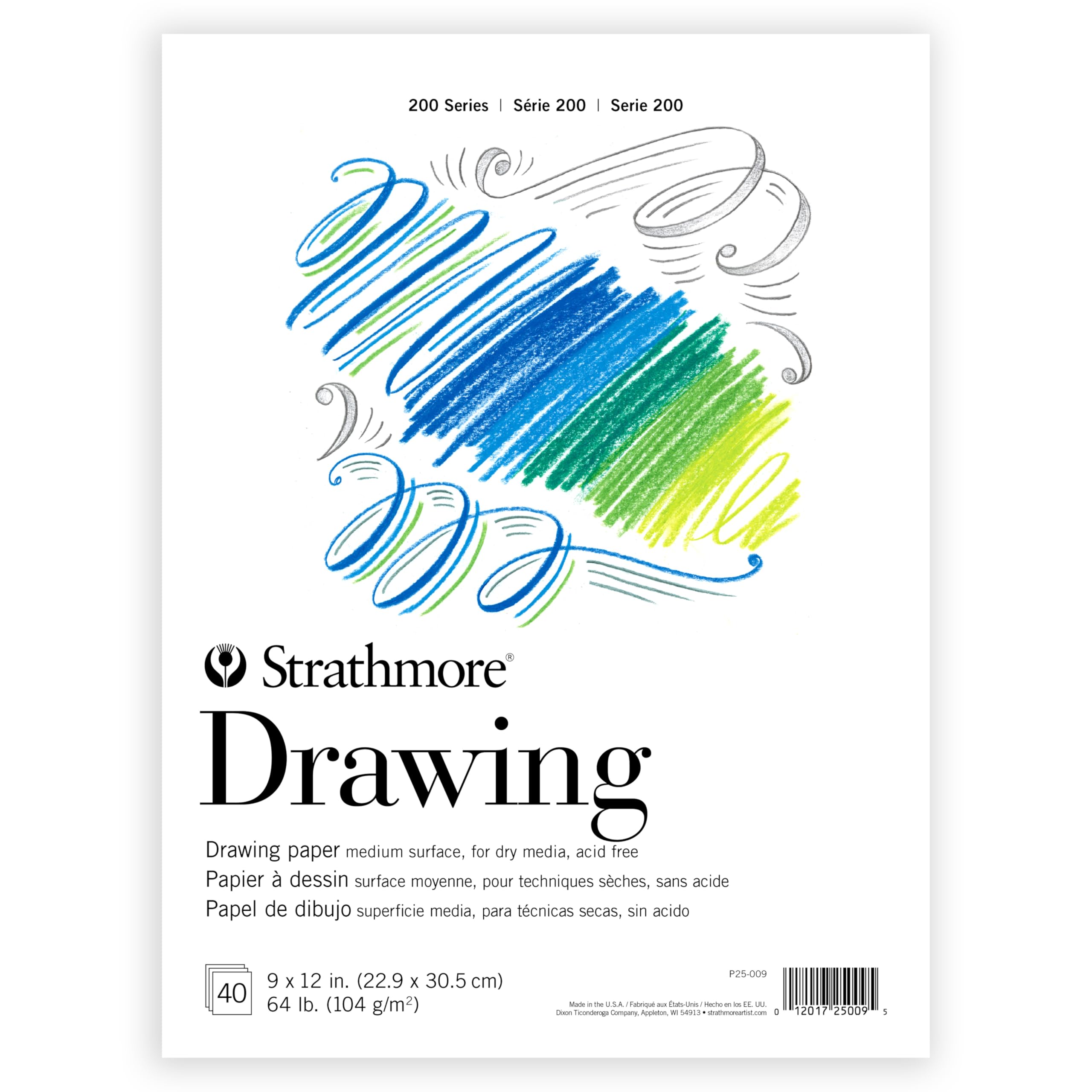 Drawing Pad I DIN A3 I 50 Sheets 90 G/m² Offset To Tear Off I For