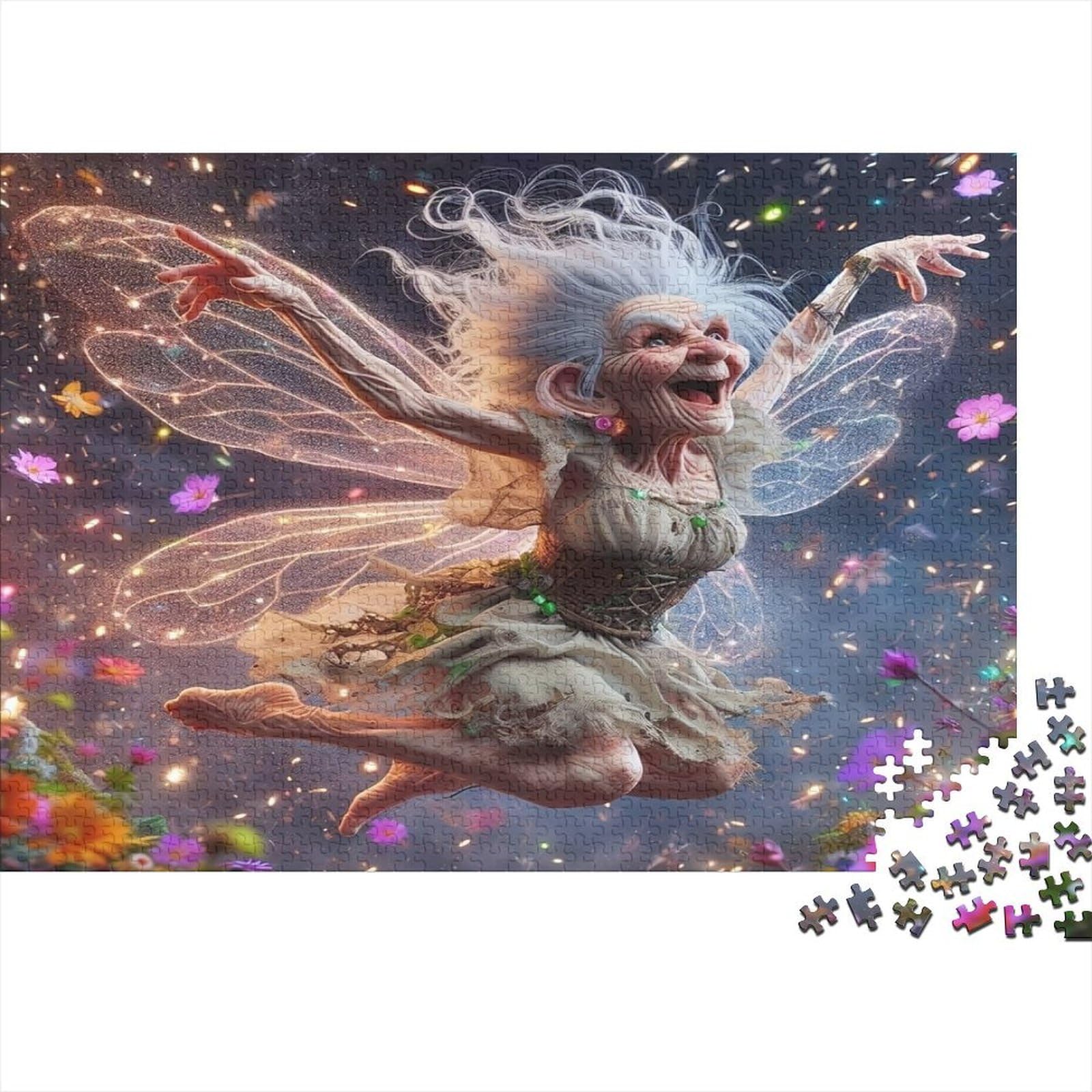 1000-Teile-Puzzle Für Erwachsene & Teenager – Elfen-Späherin, 50x70 Cm, Lernspiel, Deko & Geschenk