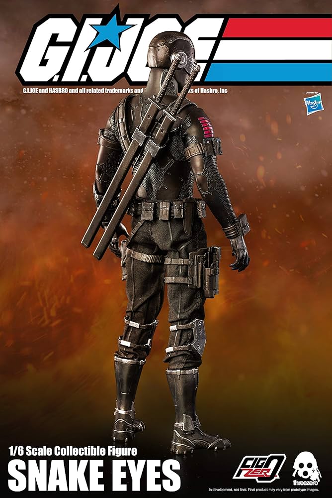 G.I. Joe Snake Eyes 1/6フィギュア Amazon.com: G.I. Joe: Snake Eyes 1:6 Scale Collectible Figure