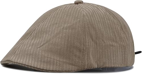 Croogo Ivy Cabbie Cap Hooligan Driver Snap Hat Newsboy - Boina de caza, gorra plana con protección solar para hombre