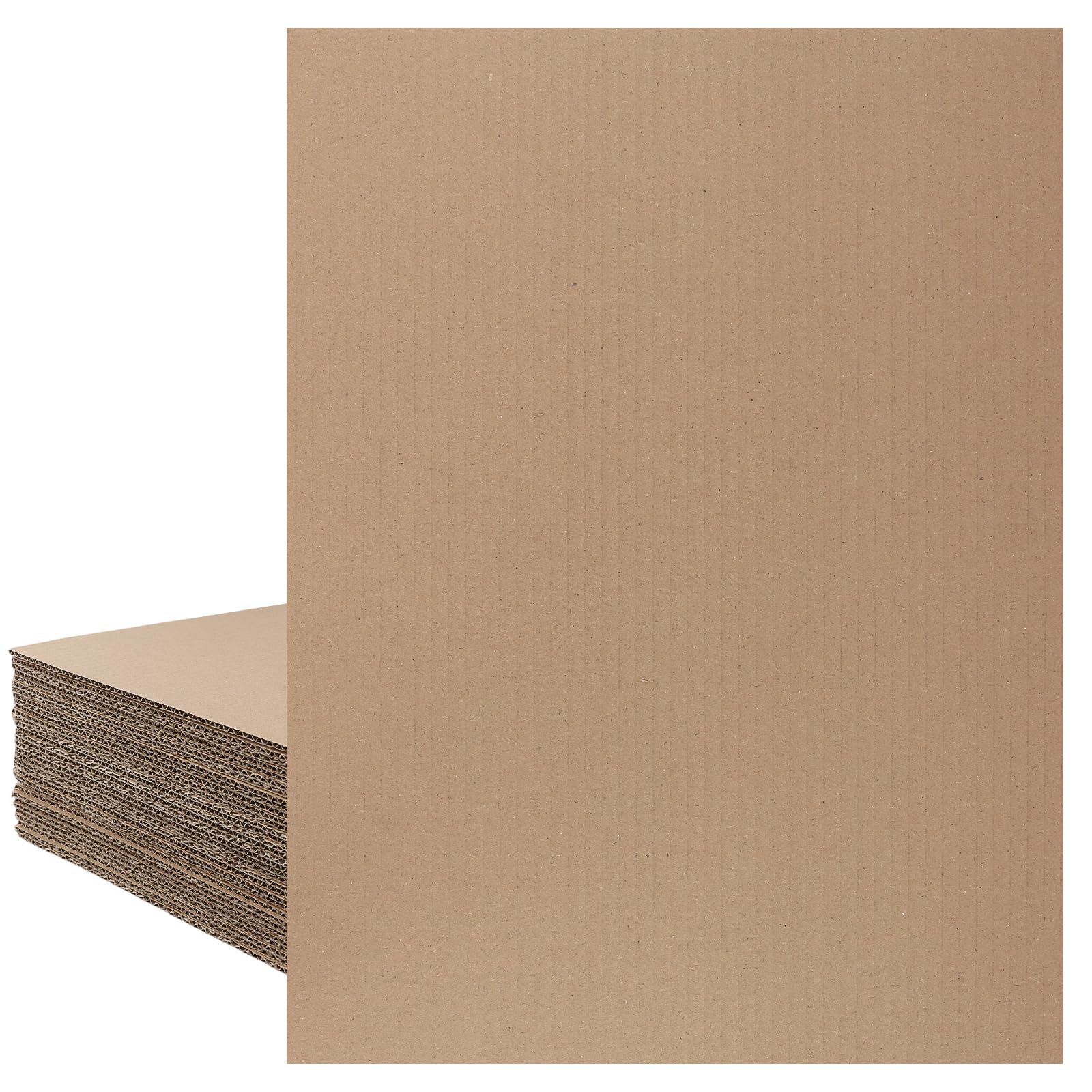 40 sztuk tektury falistej do majsterkowania, 300 x 400 x 3 mm, grube arkusze tektury, grube p?yty kartonowe do rzemios?a, opakowania, odst?py