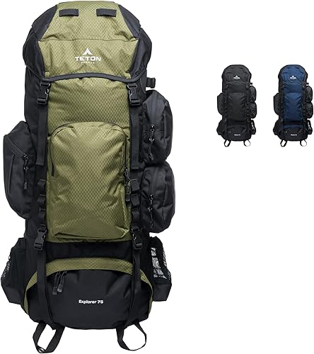Miniatura 1 de TETON Sports Explorer - Mochila con marco interno, mochila de alto rendimiento para mochileros, senderismo, campamento