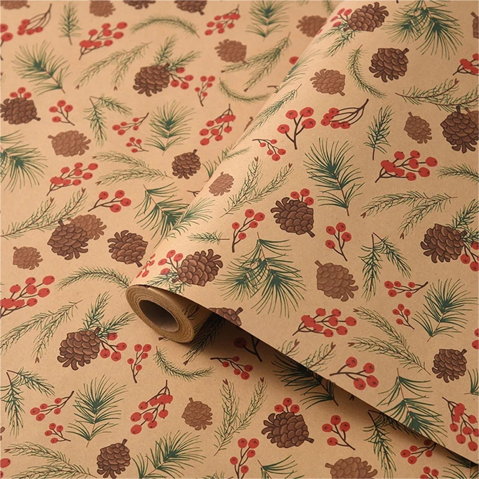 3 Rollen/Set 43 x 1000 cm Geschenkpapier für Valentinstag, Hochzeit | DIY Crafts Party Verpackung Blumenstrauß Verpackung Dekoration