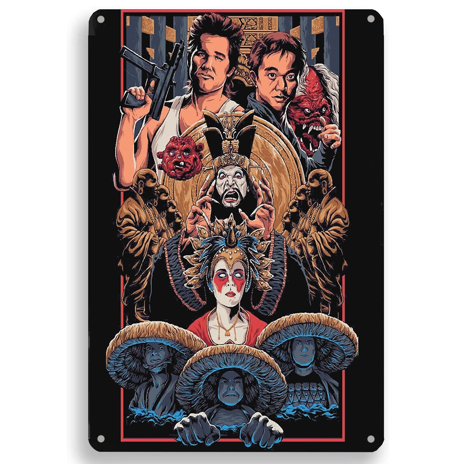 SIGN IN METALLO PLAQUE DA PARETE Film Film Uomo - Foto 5