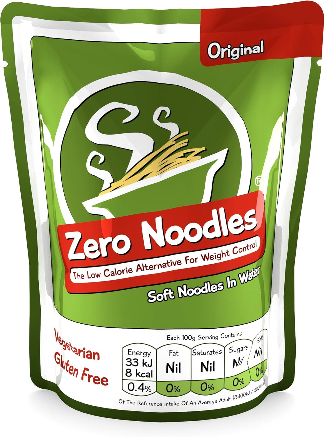 Zero Noodles Organic Zero Noodles Original 200g (Pack of 1) Amazon.co