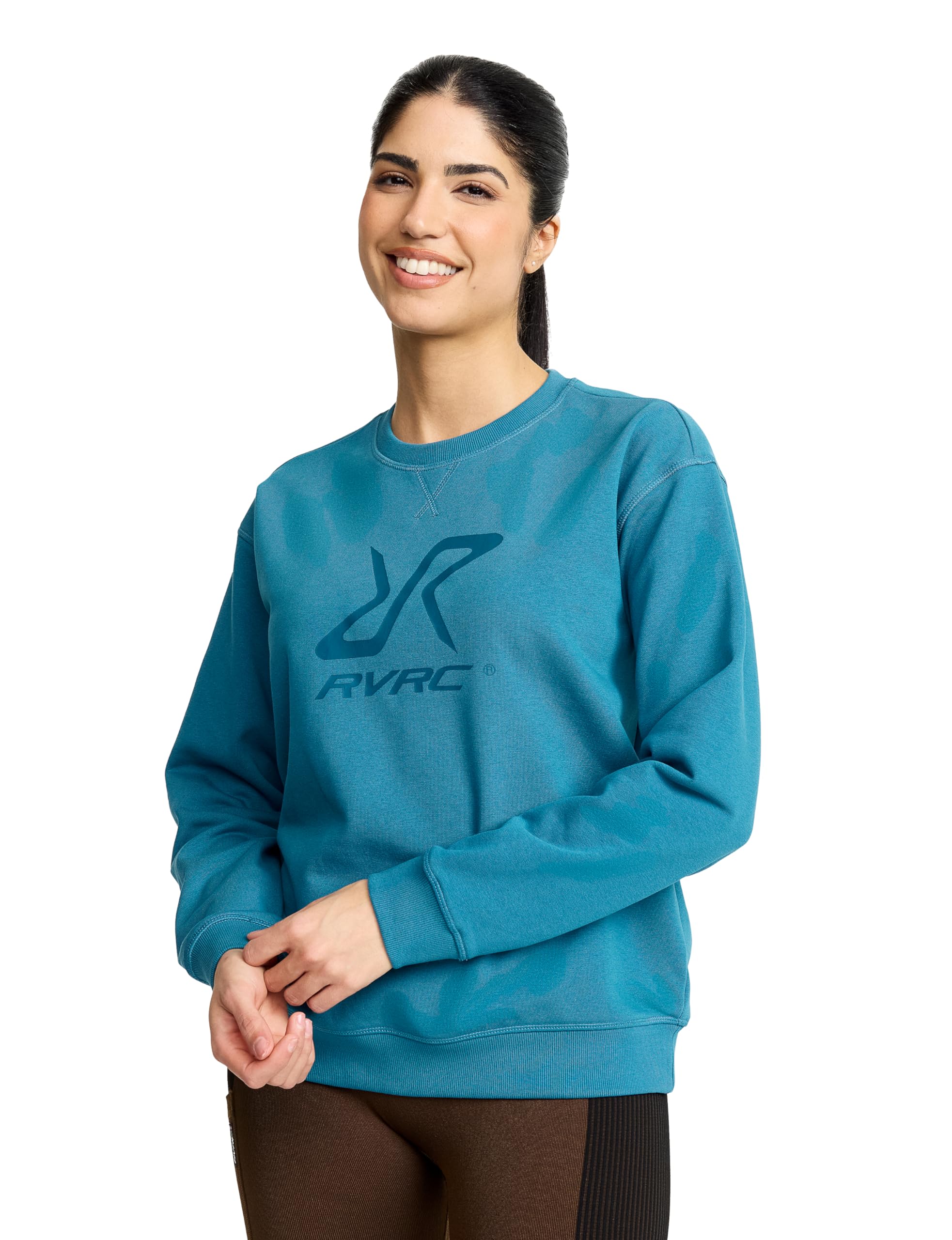 RevolutionRace RVRC Sweatshirt für Damen, Sweatshirt Ohne Kapuze, Pullover Damen