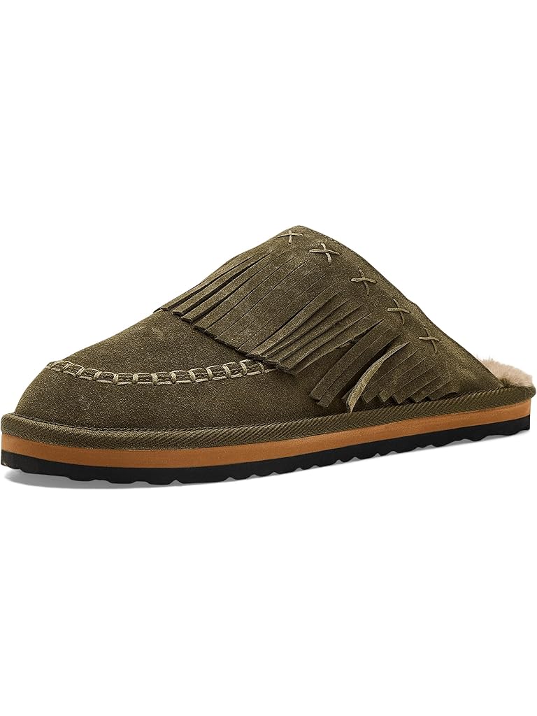 Free People Fallon Fringe Mules