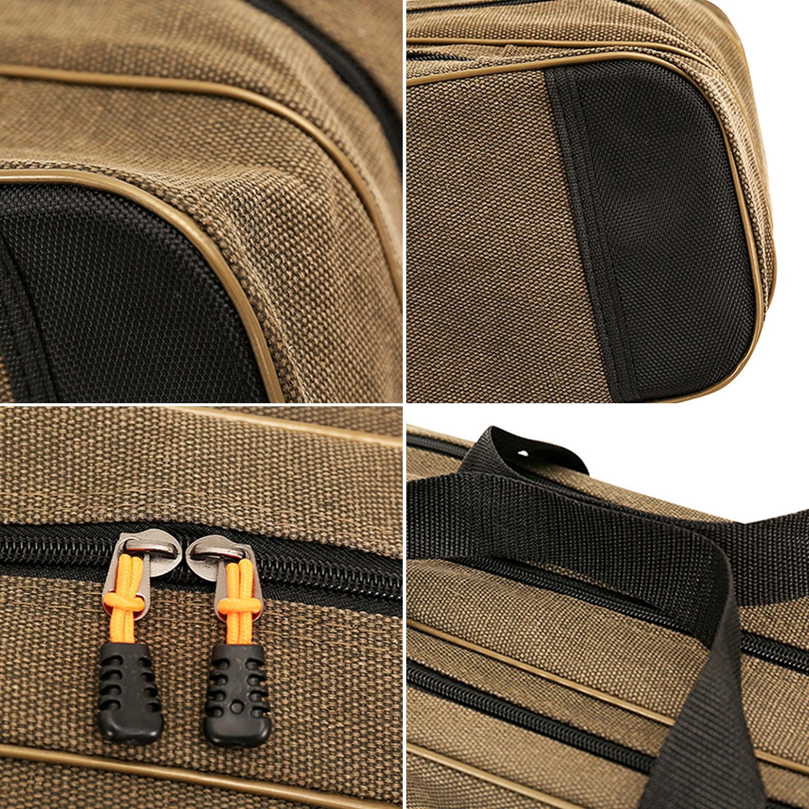 Generisch Porta canna da pesca, borsa per canna da pesca, organizer | impermeabile per canna da pesca, per attrezzatura da pesca e attrezzature da pesca, 130 cm., Siehe Beschreibung, Vedi descriz
