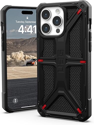 Miniatura 10 de URBAN ARMOR GEAR UAG versión actualizada Funda compatible con iPhone 15 Pro Max de 6.7 pulgadas, funda protectora resistente de grado militar