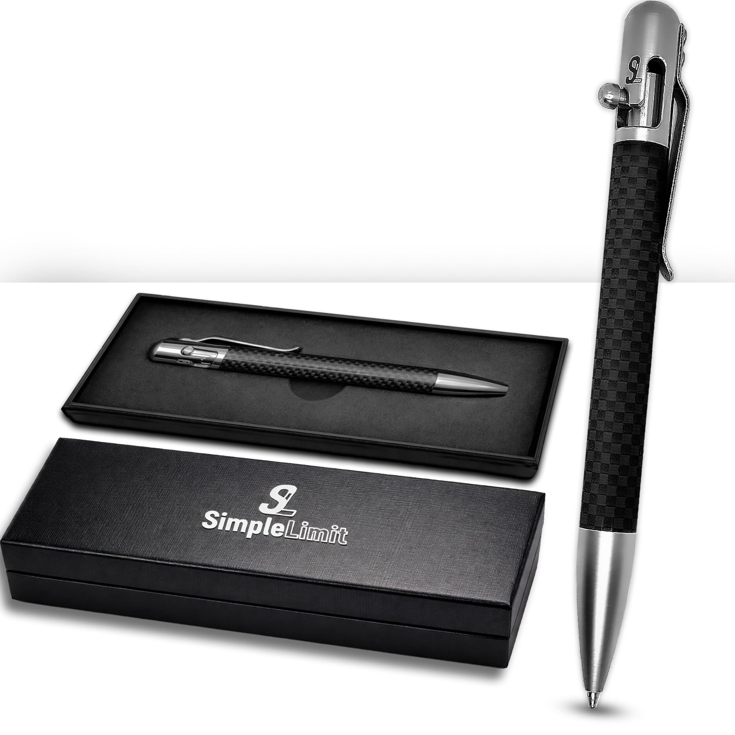ジルコニウム製 ボールペン アメリカ製 EDC Amazon | SL シンプルリミットボルトアクションカーボンファイバー