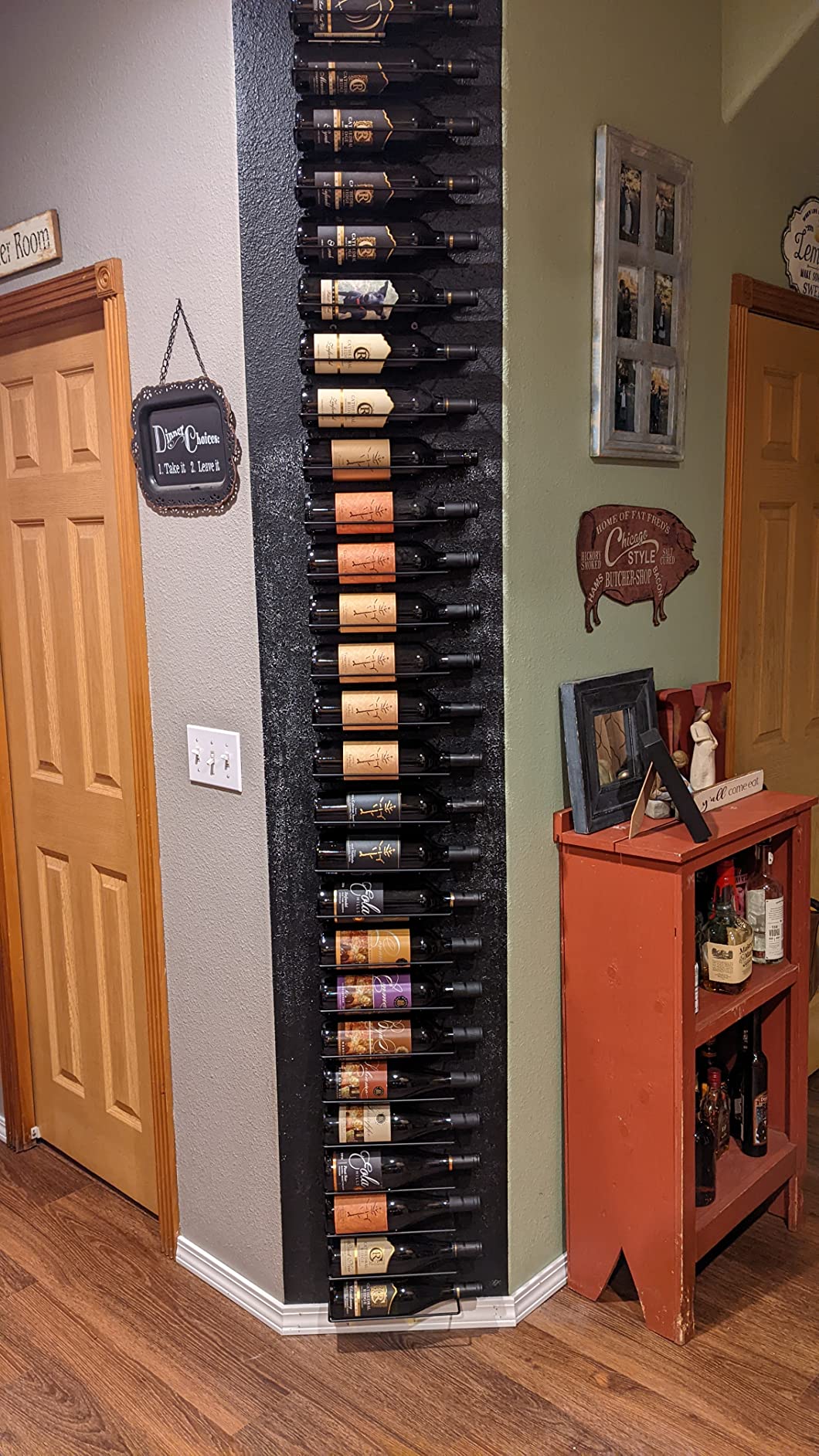 7/mo Finance Sorbus® Wall Mount Wine Rack (Holds 9 Bottles) Buy