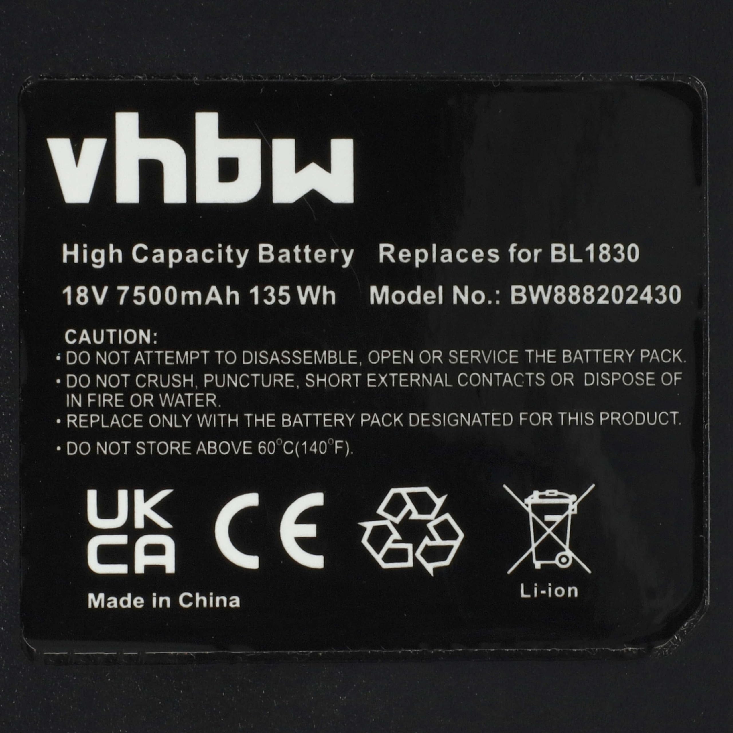 vhbw Akku Ersatz für Sprintus 119121