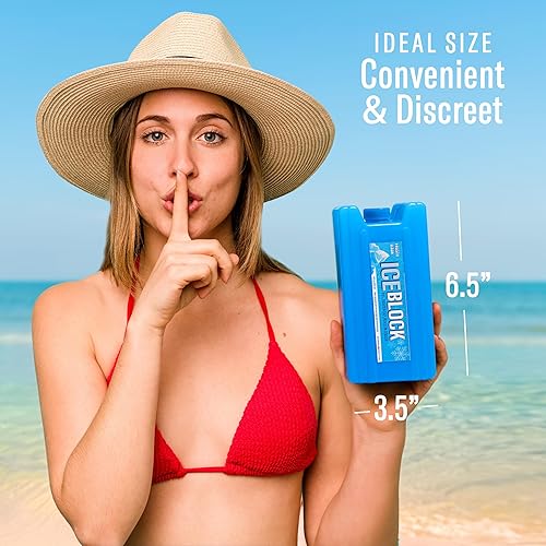 Miniatura 6 de Stealth Sipper - Kit de frasco de bloque de hielo, contenedor de bebidas portátil disfrazado para contrabando en refrigeradores a conciertos,