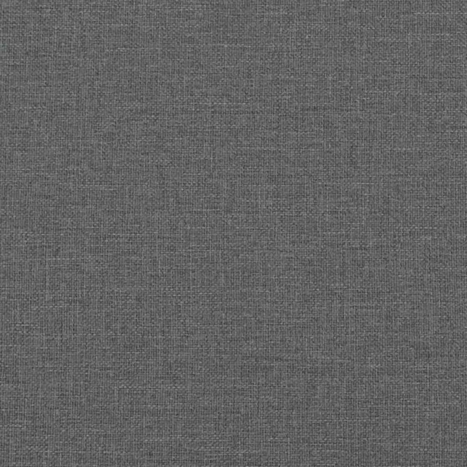Homgoday Divano 3 Posti Moderno Grigio Scuro 180 cm Tessuto Poliestere
