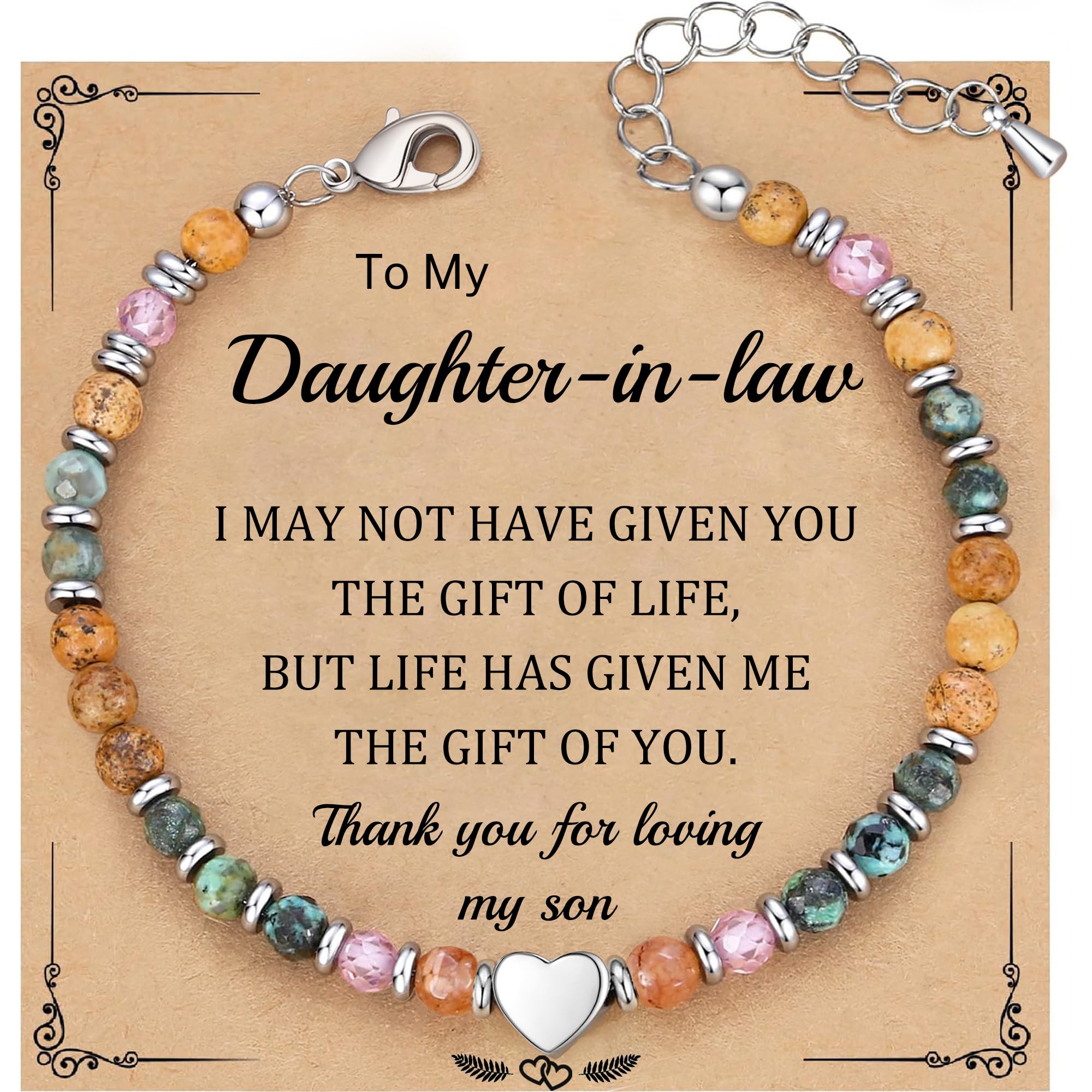 Best Friend Bracelet Gifts for Women Sister Bestie, Christmas Gift for Teens Mom Daughter Granddaughter Birthday Gift for Her Stocking Stuffers