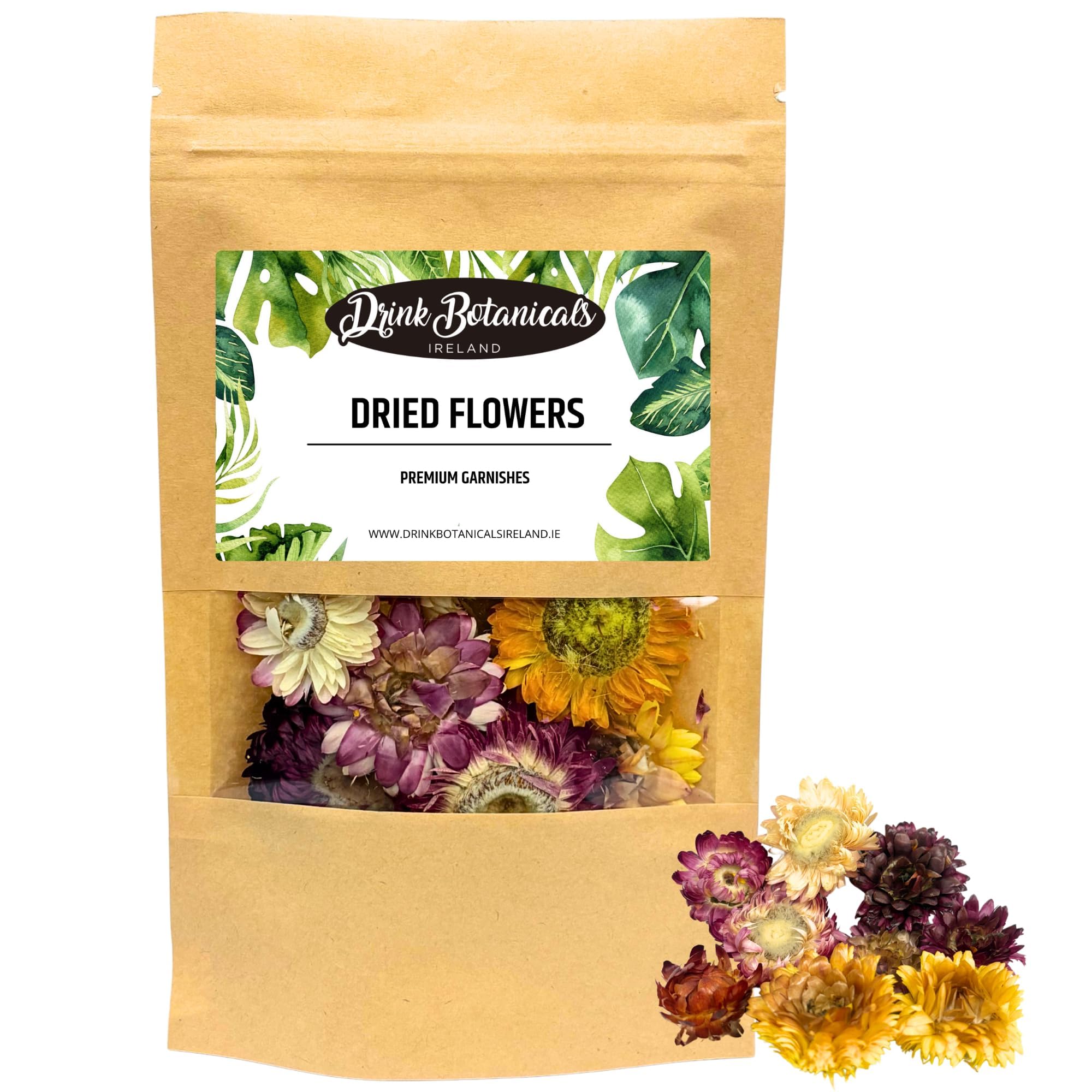 Edible Dried Mixed Flowers | 100% Natural & Edible | 20+ Flowers | Dried Flow...