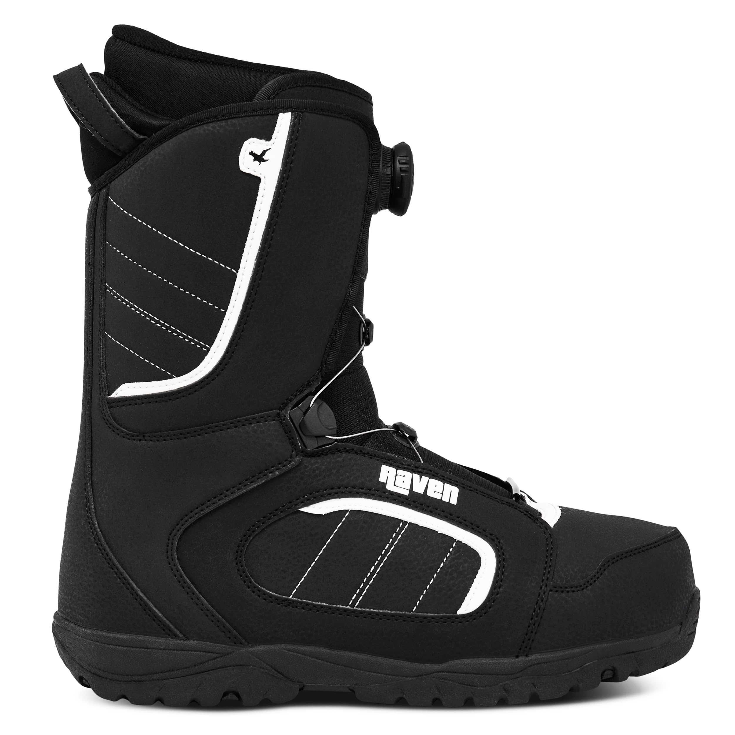 Stivali da snowboard Raven Target ATOP/Moz con chiusura rapida (Target Moz 48 (31 cm)