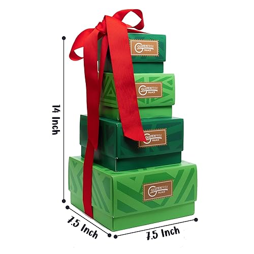 Miniatura 6 de Canastas de regalo para aperitivos paquete variado de aperitivos sin gluten para adultos regalo de aperitivos cesta de regalo vegana para todas las