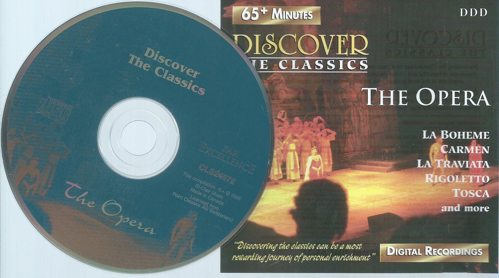 Discover the Classics: Opera [Audio CD]