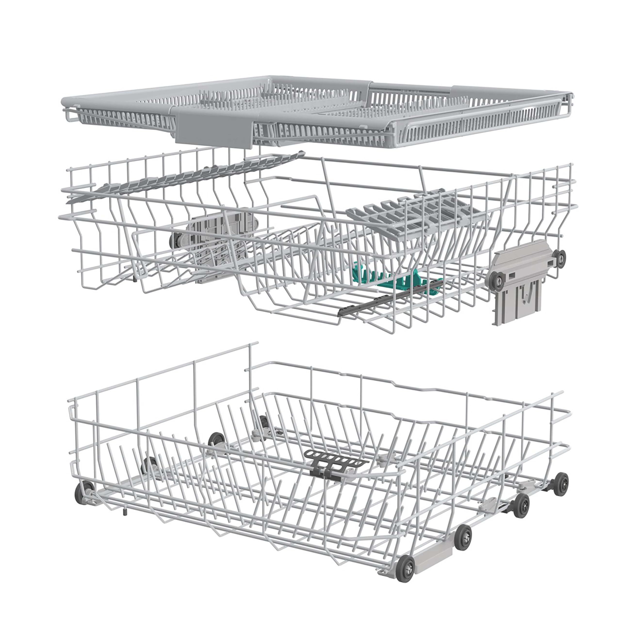 Gorenje GV 663 C60 Vollintegrierbarer Geschirrspüler / 60 cm Spülmaschine/ 16 Maßgedecke / 3 Körbe / 8 Programme / 3 in 1 Funktion/Speed Wash/Gläser-Programm/Vollständiger Überlaufschutz