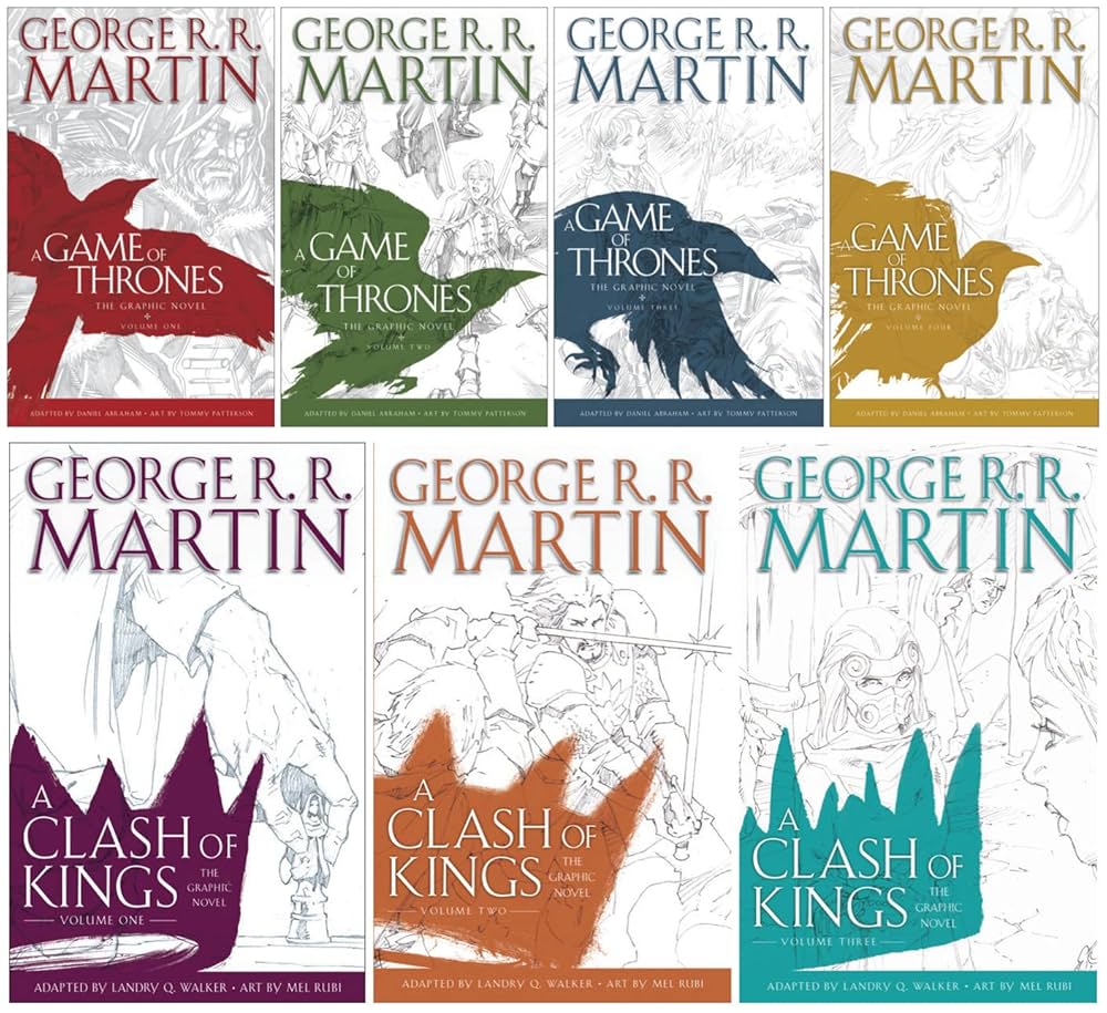 洋書 Game of Thrones Book Collection Amazon.com: George R. R. Martin's A Game of Thrones 5-Book