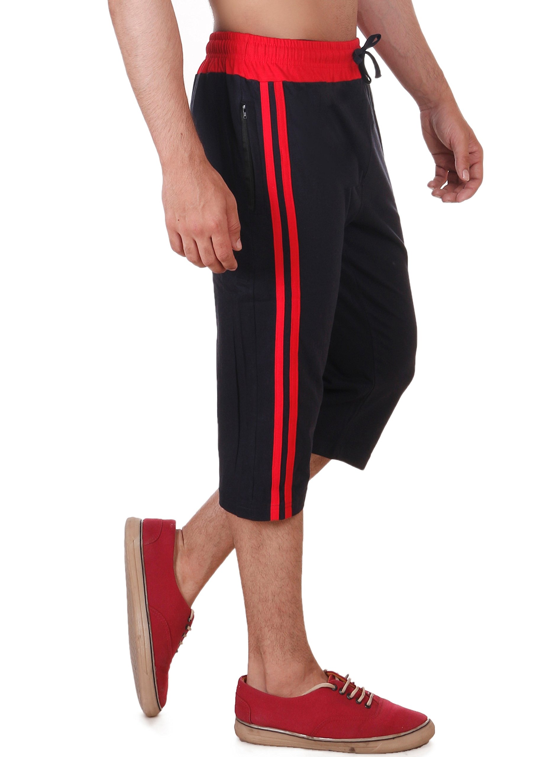 vego Mens Cotton Three by Fourth, 3/4, Capri, Three Quarter-picture-11