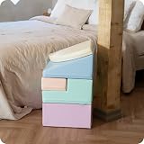 IGLU Soft Play Baby Corner Climbing Foam Blocks 5 Shapes Equipment for Motor Skill Development Montessori Toddler Softplay for Home (light pastel) - 9