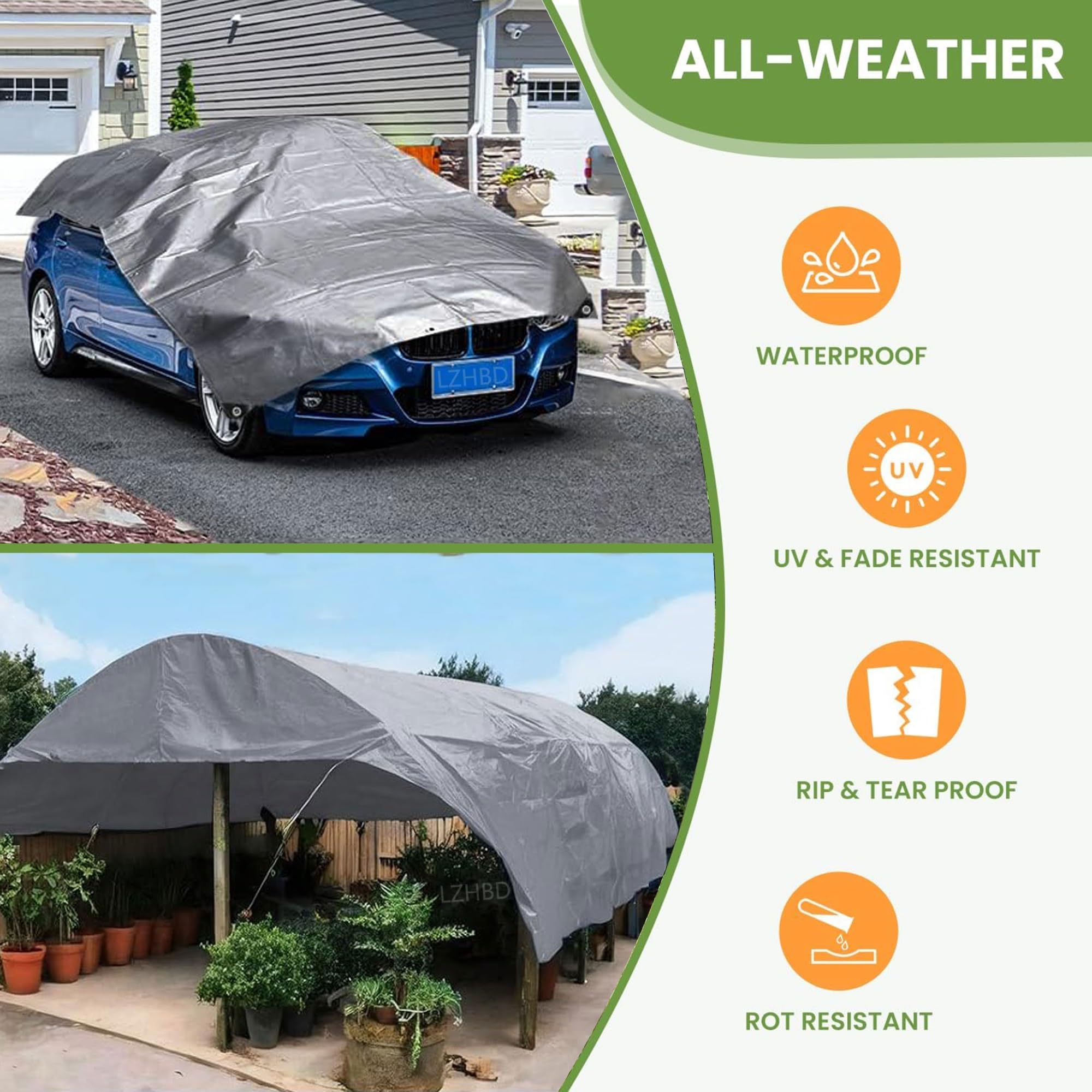 Amazon | 防水シート プールライナー 2x3 m 500g/m² 厚 人工池 防水